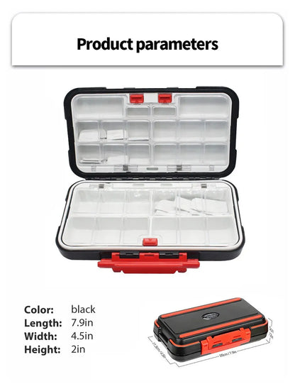 Premium rezistent la apă Dublu-Sided de pescuit Tackle Box  bază multifuncţională & instrument organizator