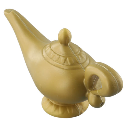 Aladdin Genie Lamp Costume Prop ا Vintage Decorative Teapot, Retro Magic Lamp Ornament pentru Halloween, Crăciun & partid decorare