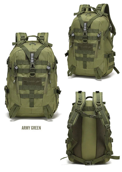 40L Tactical Reflective Backpack  bază militară Molle Outdoor Rucksack