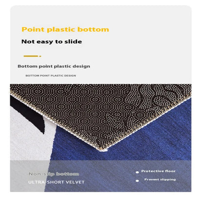 VIKAMA Office Chair Mat ? Anti-Slip, Carpet uzura-Rezistent pentru Home & Office Floor Protection