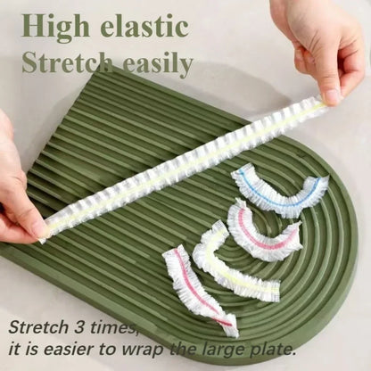 Colorat de unică folosință și reutilizabile produse alimentare acoperă