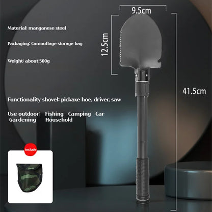 1PC Outdoor Foldable Camping Shovel