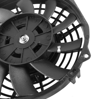 Universal 7/9/10/12/14/16 Inch 12V 80W Răcire radiator masina Fan Blade  bază de aer electric Fan Kit 2100RPM