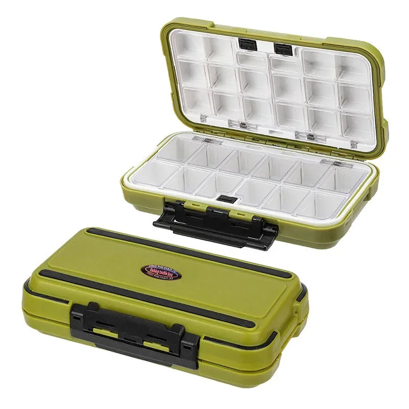 Premium rezistent la apă Dublu-Sided de pescuit Tackle Box  bază multifuncţională & instrument organizator