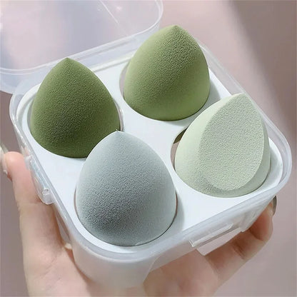 4PCS machiaj Sponge Blender frumusete Egg cosmetice Puff