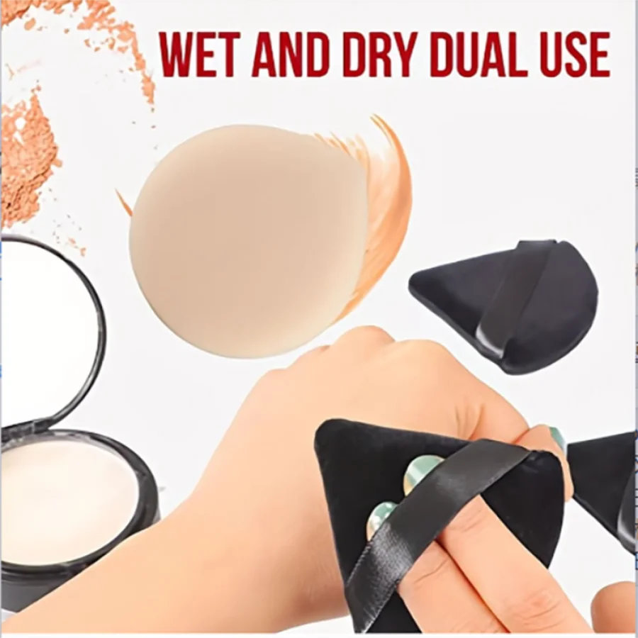 10-Piece Triangle Puff Set