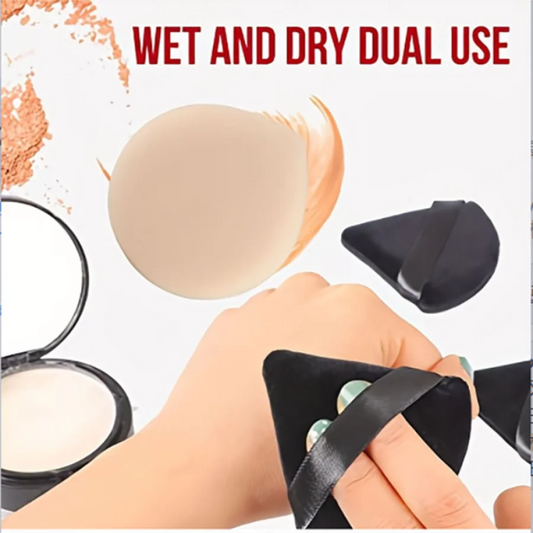 10-Piece Triangle Puff Set