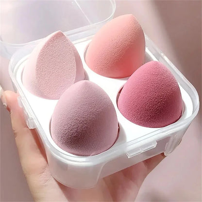 4PCS machiaj Sponge Blender frumusete Egg cosmetice Puff