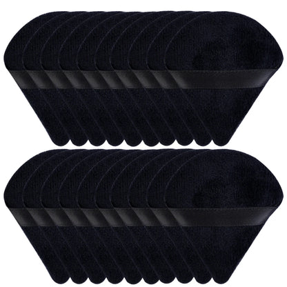 20/30Pcs Triangle Velvet pulbere Puff