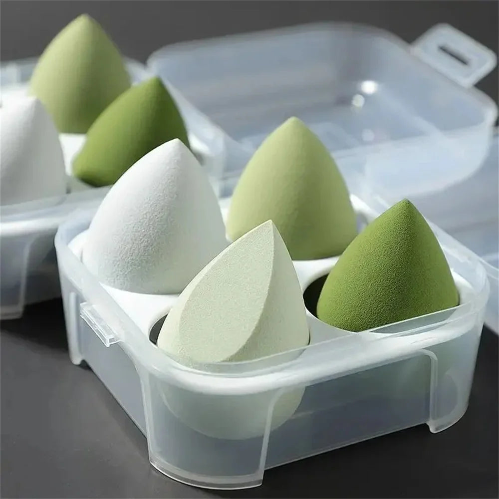 4PCS machiaj Sponge Blender frumusete Egg cosmetice Puff