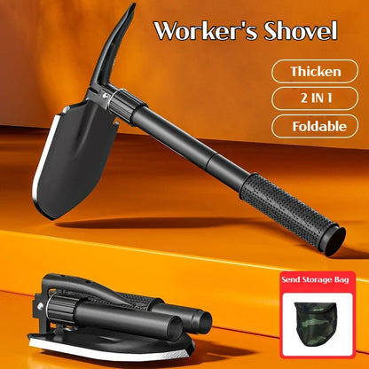 1PC Outdoor Foldable Camping Shovel